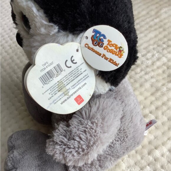 Aurora Taddle Toes Penguin Stuffed Animal Plush Toy With Tags - Picture 10 of 14